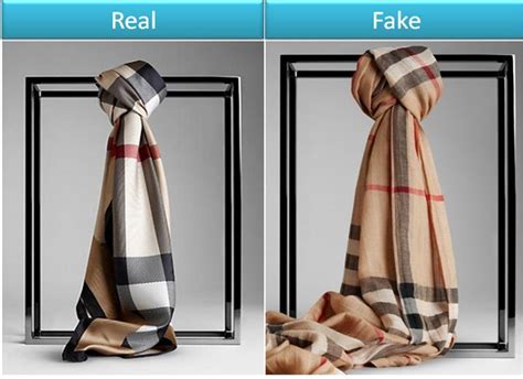 burberry sent me a fake item|burberry scarf vs real.